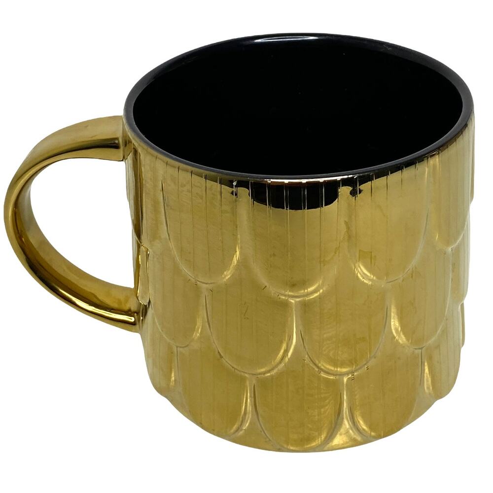 Starbucks Gold Mermaid Mug Siren Scales 2019 Holiday Christmas Limited Edition - Picture 6 of 6